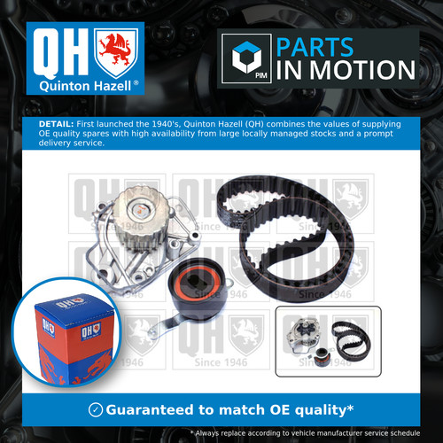 Timing belt water pump kit - water,