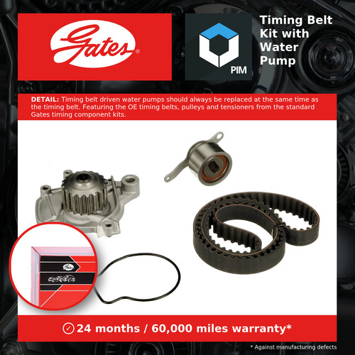 Timing belt water pump kit - water,