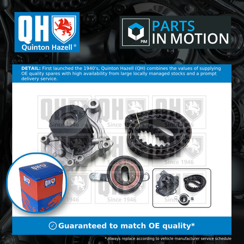 Timing belt water pump kit - timing,